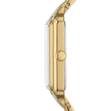 Fossil Raquel Three Hand Mother of Pearl Dial Gold Steel Strap Watch For Women - ES5304 Authentic Buy Shop Now
