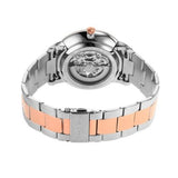 Fossil Neutra Automatic Skeleton White Dial Two Tone Steel Strap Watch for Men - ME3196 Authentic Buy Shop Now