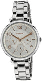 Fossil Jacqueline Multifunction White Dial Silver Steel Strap Watch for Women - ES3738 Authentic Buy Shop Now