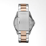 Fossil Riley Multifunction Rose Gold Dial Two Tone Steel Strap Watch for Women - ES4145 Authentic Buy Shop Now