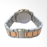 Fossil Perfect Boyfriend Mother of Pearl Dial Two Tone Steel Strap Watch for Women - ES4135 Authentic Buy Shop Now