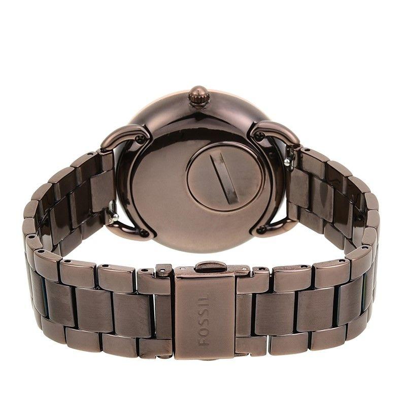 Fossil Tailor Analog Brown Dial Brown Steel Strap Watch for Women - ES4258 Authentic Buy Shop Now
