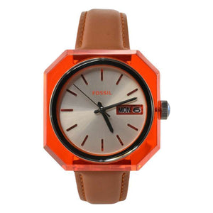 Fossil Candy White Dial Brown Leather Strap Watch for Women - ES3537 Authentic Buy Shop Now