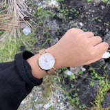 Fossil Jacqueline Mother of Pearl White Dial Gold Mesh Strap Watch for Women - ES4352 Authentic Buy Shop Now