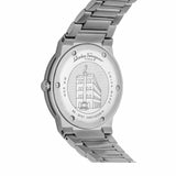 Salvatore Ferragamo F-80 Classic Blue Dial Silver Steel Strap Watch for Men - SFDT01320 Authentic Buy Shop Now