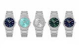 Salvatore Ferragamo F-80 Classic Green Dial Silver Steel Strap Watch for Men - SFDT02123 Authentic Buy Shop Now
