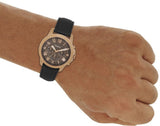 Fossil Grant Chronograph Grey Dial Black Leather Strap Watch for Men - FS5085 Authentic Buy Shop Now