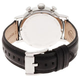 Fossil Buchanan Chronograph Silver Dial Black Leather Strap Watch for Men - FS5102 Authentic Buy Shop Now