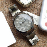 Fossil Grant Chronograph Black Dial Two Tone Steel Strap Watch for Men - FS5269 Authentic Buy Shop Now