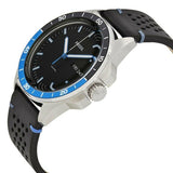Fossil Sport 54 Day Date Black Dial Black Leather Strap Watch for Men - FS5321 Authentic Buy Shop Now