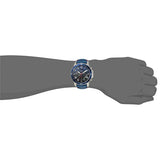 Fossil Grant Chronograph Blue Dial Blue Leather Strap Watch for Men - FS5373 Authentic Buy Shop Now