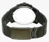 Fossil Grant Chronograph Olive Green Dial Green Steel Strap Watch for Men - FS5375 Authentic Buy Shop Now