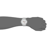 Fossil Neutra Chronograph White Dial Silver Mesh Bracelet Watch for Men - FS5382 Authentic Buy Shop Now