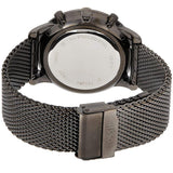 Fossil Neutra Chronograph Blue Dial Silver Mesh Bracelet Watch for Men - FS5383 Authentic Buy Shop Now