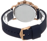Fossil The Commuter Blue Dial Blue Leather Strap Watch for Men - FS5404 Authentic Buy Shop Now