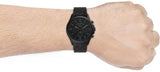 Fossil Forrester Chronograph Black Dial Black Steel Strap Watch for Men - FS5697 Authentic Buy Shop Now