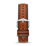 Fossil Neutra Chronograph Green Dial Brown Leather Strap Watch for Men - FS5735 Authentic Buy Shop Now