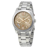 Fossil Perfect Boyfriend Taupe Dial Silver Steel Strap Watch for Women - ES4146 Authentic Buy Shop Now