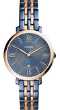 Fossil Jaqueline Grey Dial Two Tone Steel Strap Watch for Women - ES4321 Authentic Buy Shop Now