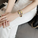 Gucci G Timeless Quartz Yellow & Purple Dial Yellow & Purple NATO Strap Watch For Men - YA1264069 Authentic Buy Shop Now