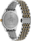 Gucci G Timeless Quartz Green Dial Two Tone Steel Strap Watch For Men - YA1264182 Authentic Buy Shop Now