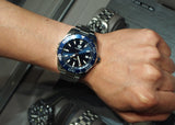 Tag Heuer Aquaracer Blue Dial Quartz Silver Steel Strap Watch for Men - WAY111C.BA0928 Authentic Buy Shop Now