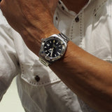 Tag Heuer Aquaracer Automatic Caliber 5 Black Dial Silver Steel Strap Watch for Men - WBD2110.BA0928 Authentic Buy Shop Now
