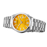 Citizen Tsuyosa Automatic Yellow Dial Silver Steel Strap Watch for Men - NJ0150-81Z Authentic Buy Shop Now