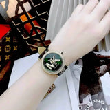 Michael Kors Parker Green Dial Green Leather Strap Watch For Women - MK4724 Authentic Buy Shop Now