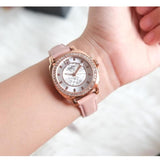 Coach Boyfriend Mother of Pearl White Dial Pink Leather Strap Watch for Women - 14503151 Authentic Buy Shop Now
