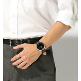 Fossil The Minimalist 3H Black Dial Brown Leather Strap Watch for Men - FS5464 Authentic Buy Shop Now