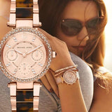 Michael Kors Parker Gold Dial Two Tone Steel Strap Watch for Women - MK5841 Authentic Buy Shop Now