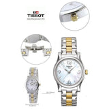 Tissot T Wave Mother of Pearl Dial Watch For Women - T028.210.22.117.00 Authentic Buy Shop Now