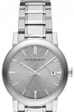 Burberry The City Silver Dial Silver Steel Strap Watch for Women - BU9035 Authentic Buy Shop Now
