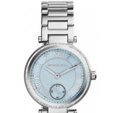 Michael Kors Skylar Quartz Blue Dial Silver Steel Strap Watch For Women - MK5988 Authentic Buy Shop Now