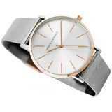 Armani Exchange Lola Analog White Dial Silver Mesh Strap Watch For Women - AX5537 Authentic Buy Shop Now
