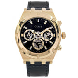 Guess Continental Black Dial Black Rubber Strap Watch for Men - GW0262G2 Authentic Buy Shop Now