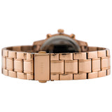 Guess Mini Sunrise Chronograph Quartz Rose Gold Dial Rose Gold Steel Strap Watch For Women - W0448L3 Authentic Buy Shop Now