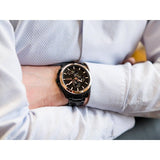 Hugo Boss Grandmaster Black Dial Black Steel Strap Watch for Men - 1513885 Authentic Buy Shop Now