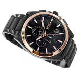 Hugo Boss Grandmaster Black Dial Black Steel Strap Watch for Men - 1513885 Authentic Buy Shop Now