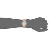 Guess Willow Crystal Blue Dial Rose Gold Mesh Bracelet Watch For Women - W0836L1 Authentic Buy Shop Now