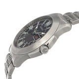 Gucci G Timeless Black Dial Silver Steel Strap Watch For Men - YA126201 Authentic Buy Shop Now