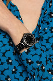 Guess Sparkler Diamonds Black Dial Black Steel Strap Watch for Women - GW0111L4 Authentic Buy Shop Now