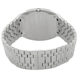 Gucci 25H Quartz Pink Dial Silver Steel Strap Watch for Women - YA163410 Authentic Buy Shop Now