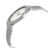 Gucci 25H Quartz Silver Dial Silver Steel Strap Unisex Watch - YA163407 Authentic Buy Shop Now