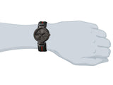 Gucci Interlocking G XL Black Dial Red & Green Leather Strap Watch For Men - YA133206 Authentic Buy Shop Now