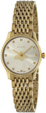 Gucci G Timeless Quartz Mother of Pearl Dial Gold Steel Strap Watch For Women - YA1265021 Authentic Buy Shop Now