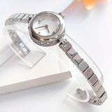 Gucci Diamantissima Quartz Diamonds White Dial Silver Steel Strap Watch For Women - YA141503 Authentic Buy Shop Now