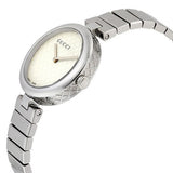 Gucci Diamantissima Quartz White Dial Silver Steel Strap Watch For Women - YA141402 Authentic Buy Shop Now