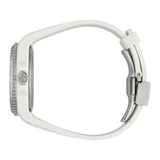 Gucci Dive Automatic Transparent Dial White Rubber Strap Watch For Men - YA136343 Authentic Buy Shop Now
